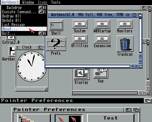 Commodore Amiga Workbench 2.04