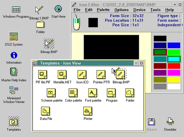 IBM OS/2 2.0